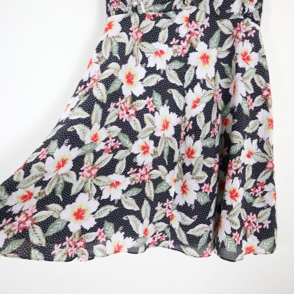 Rebecca Taylor Size 2 Silk Kamea Fleur Mini Dress Floral Print - Picture 8 of 12